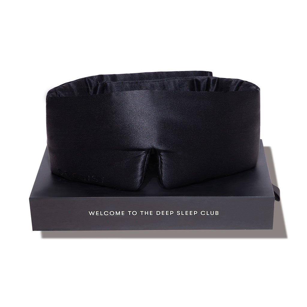 Black Jade Silk Sleep Mask