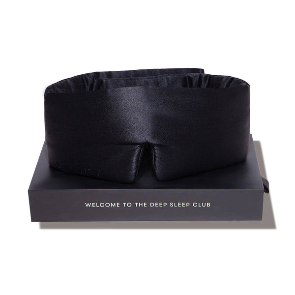 Black Jade Silk Sleep Mask