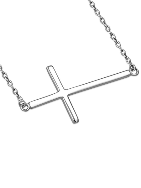 The Karly Cross Necklace-Fit Rocker Chick, LLC